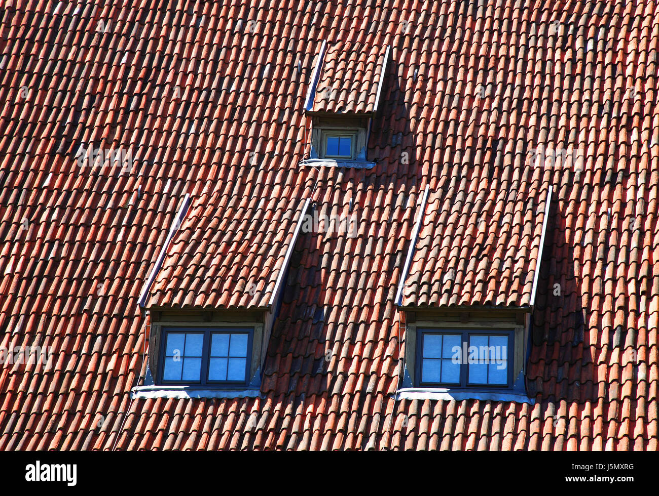 Hausbau Haus Wohnhaus Wohnhaus drei Stil Stockfoto