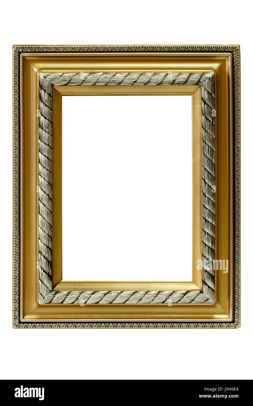 Antike Barock Malerei golden verzierten Dekoration edle Luxus Ausgaben pomp Stockfoto