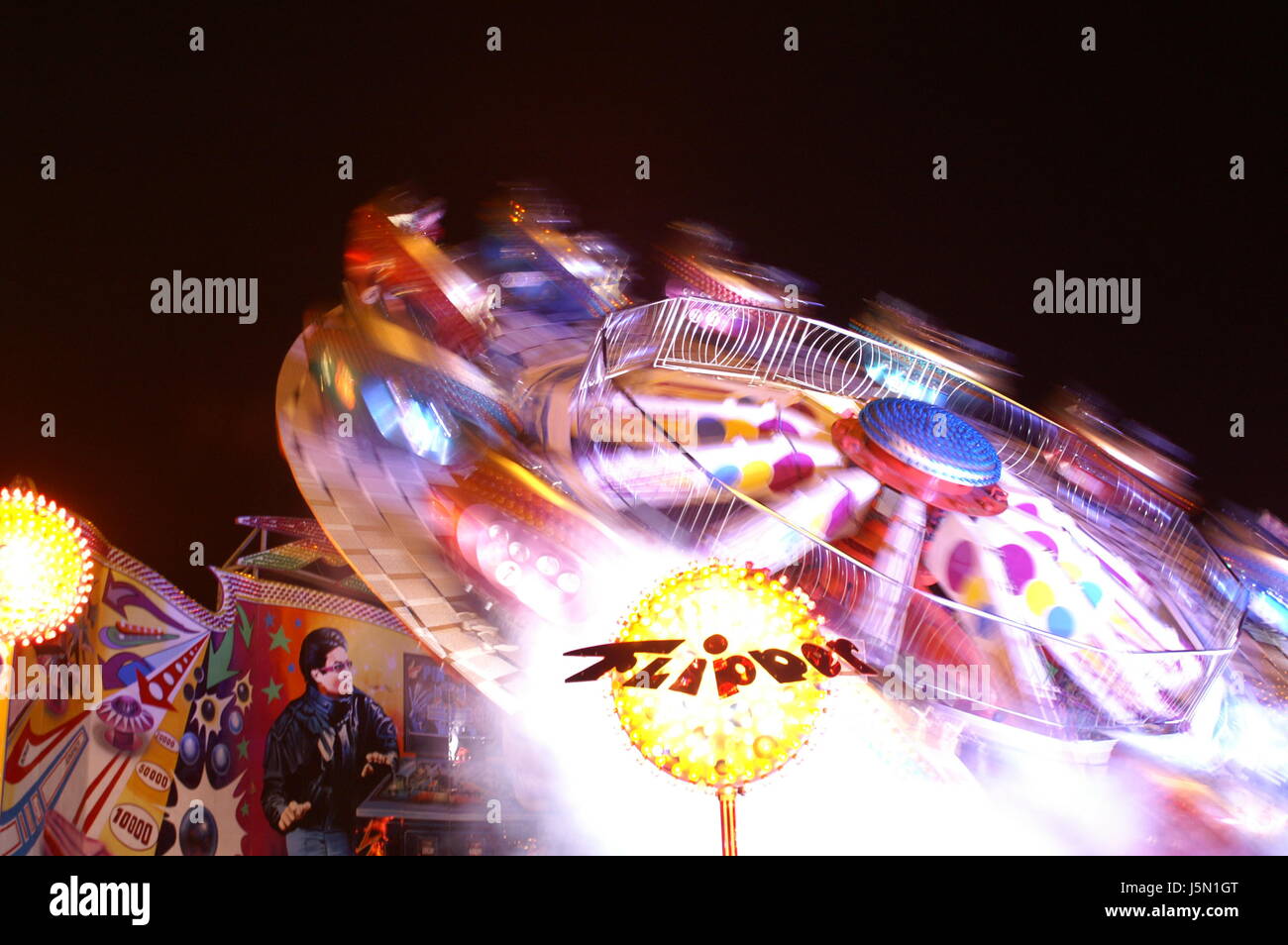 viel Aufhebens farbig bunte wunderschöne vielfältige farbenprächtige Volksfest Stockfoto