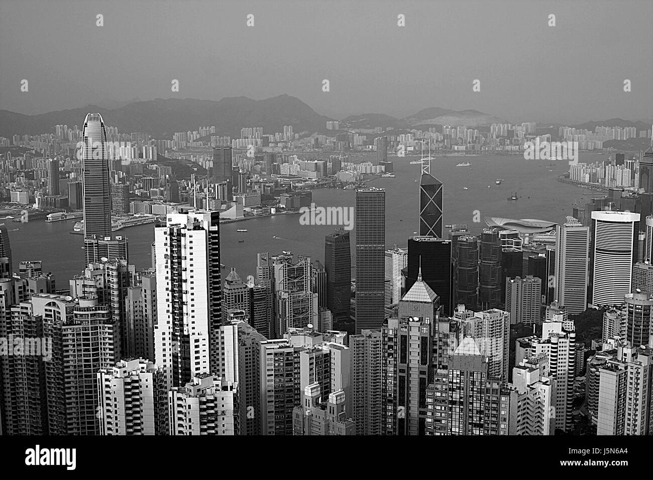 Hong Kong skyline Stockfoto