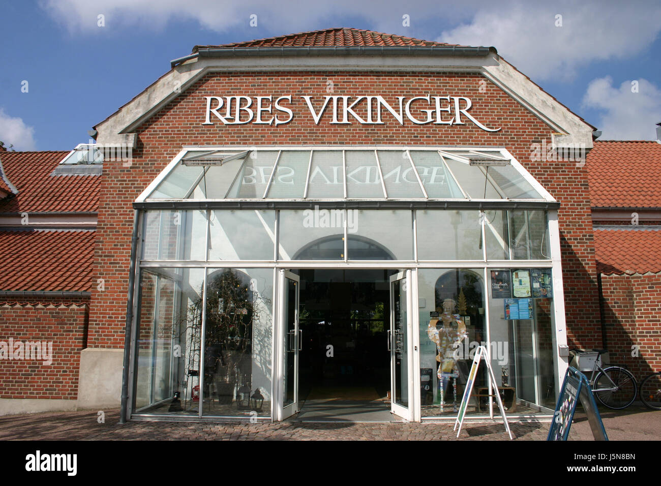 Wikinger-Museum in Ribe (Dänemark) Stockfoto