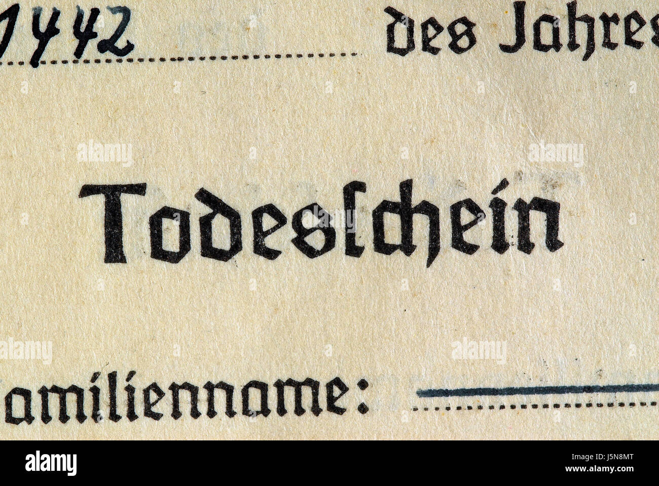 historische Dokumente dokumentieren Zertifikat offizielle Schrift