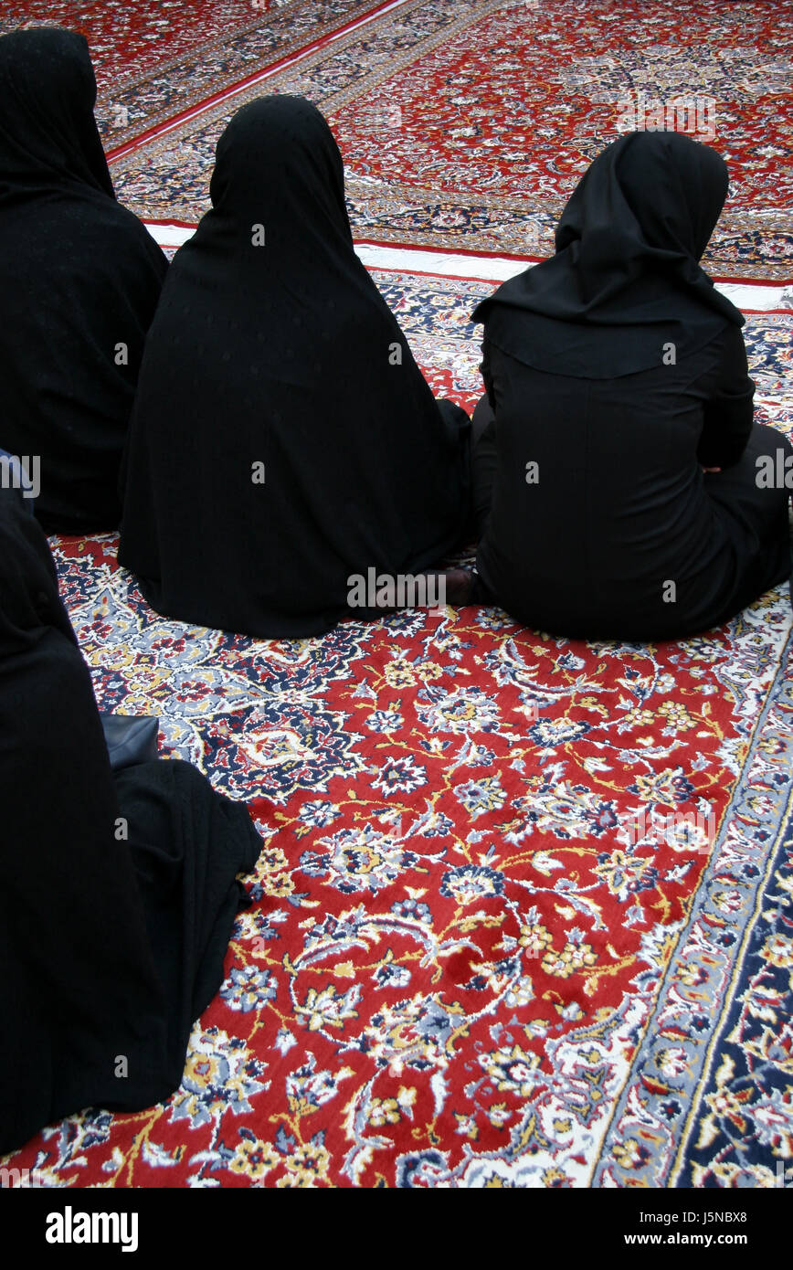 Frau Frauen Religion Religios Beten Arabische Kopftuch Syrien Islam Moschee Moslem Stockfotografie Alamy