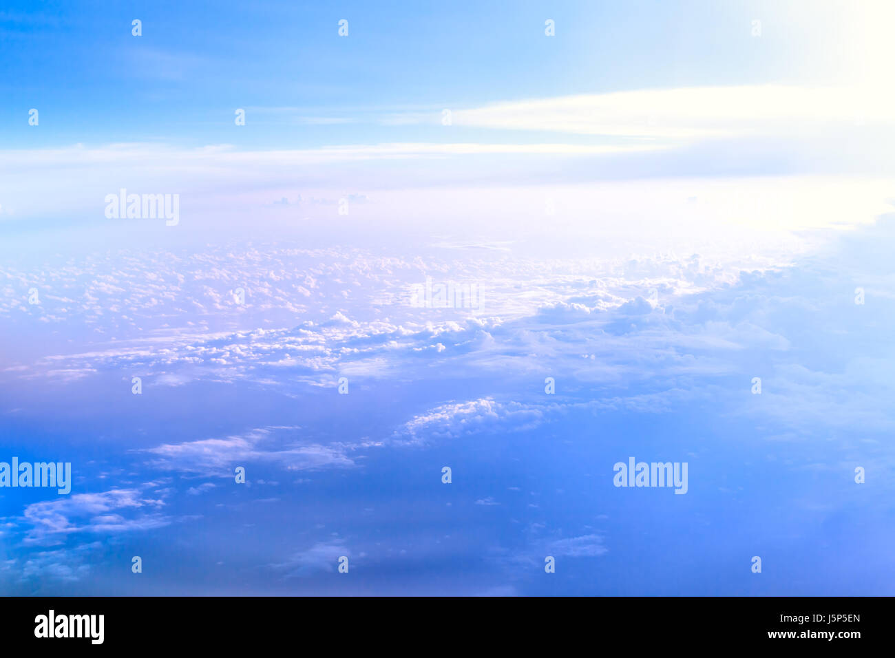 Natur Himmelshintergrund Stockfoto