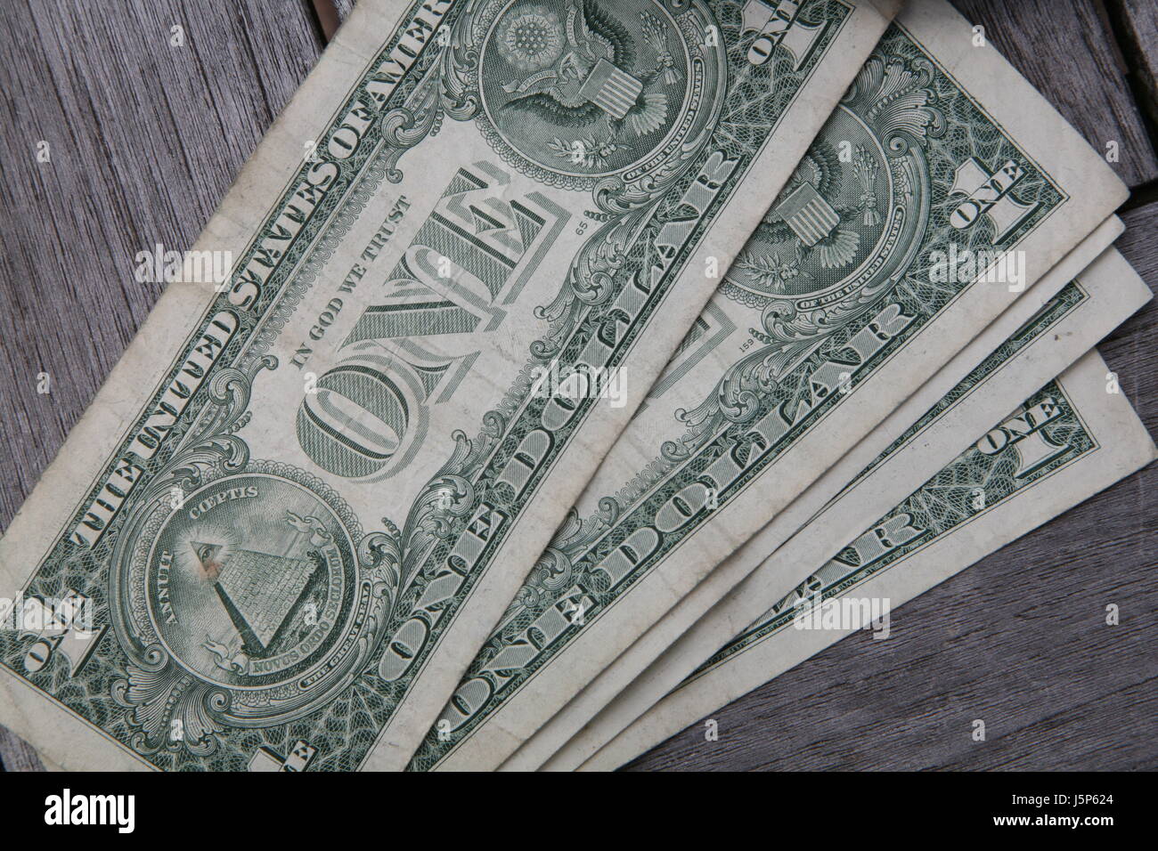 Dollar-Banknoten Stockfoto