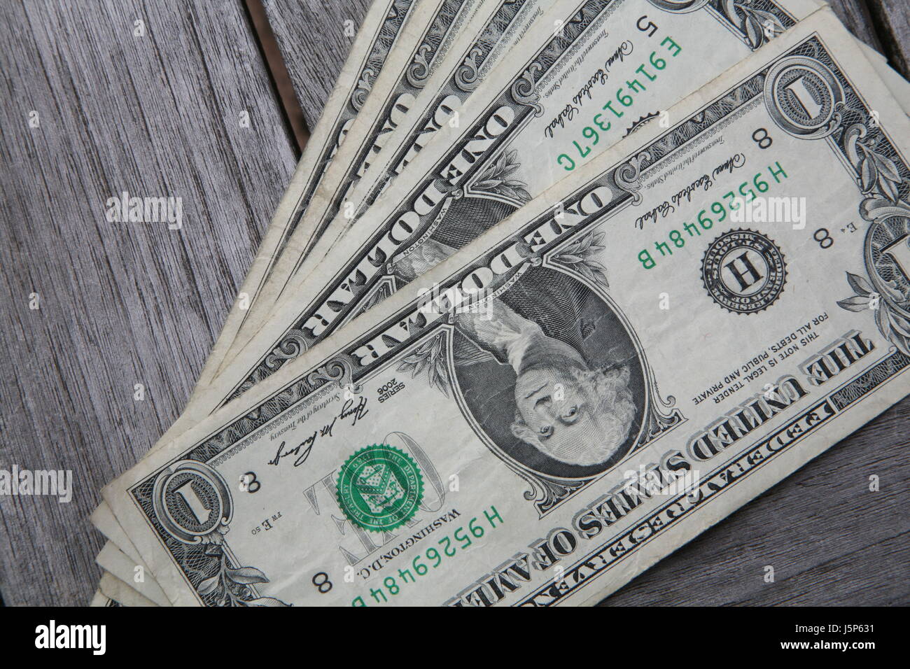 Dollar-Banknoten Stockfoto