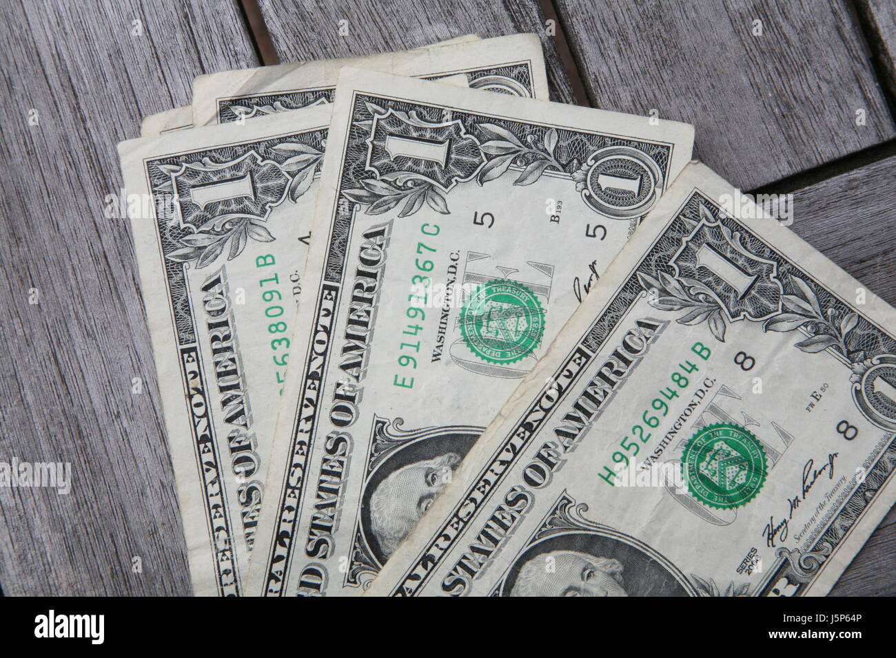 Dollar-Banknoten Stockfoto