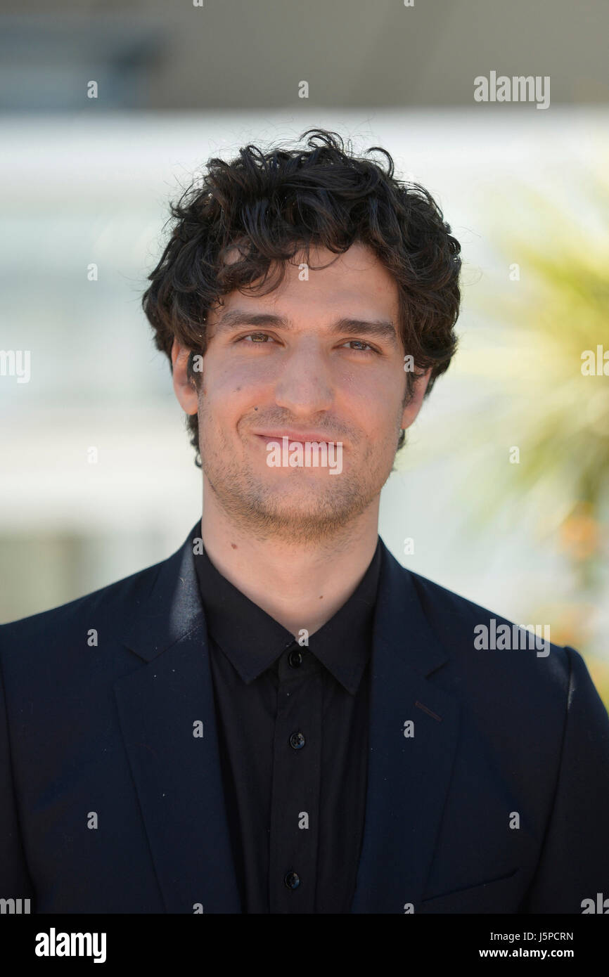 Cannes, Frankreich. 17. Mai 2017. 70. Auflage der Filmfestspiele von Cannes: Schauspieler Louis Garrel, hier für die Promotion des Films "Ismaels Geister" (Französisch: Les Fantômes d'Ismaël) (2017/05/17) Credit: Andia/Alamy Live News Stockfoto