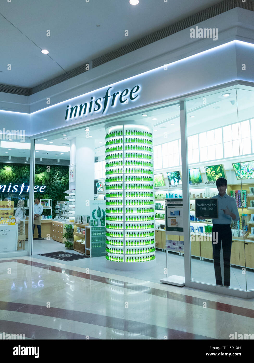 Innisfree Shop, Malaysia Stockfoto