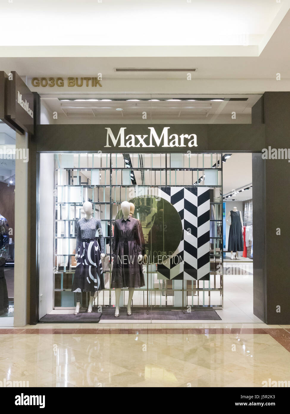 MaxMara Shop, Malaysia Stockfoto