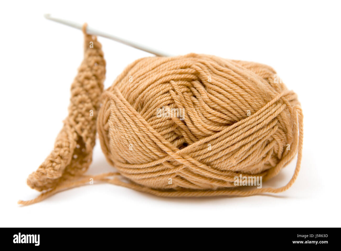 Hobby-Thread Textile Nadel Wollfäden Clew Handwerk Baumwolle Maschen Stockfoto