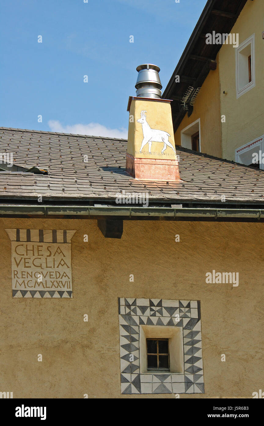 Sgraffito Switzerland Stockfotos und -bilder Kaufen - Alamy