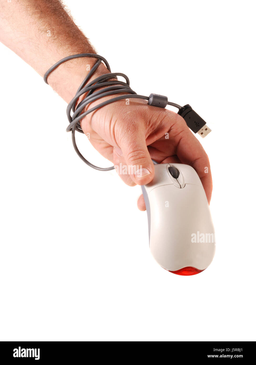 Büro-Programm Hand PC Computer Rechner symbolische Verbindung engineering Stockfoto