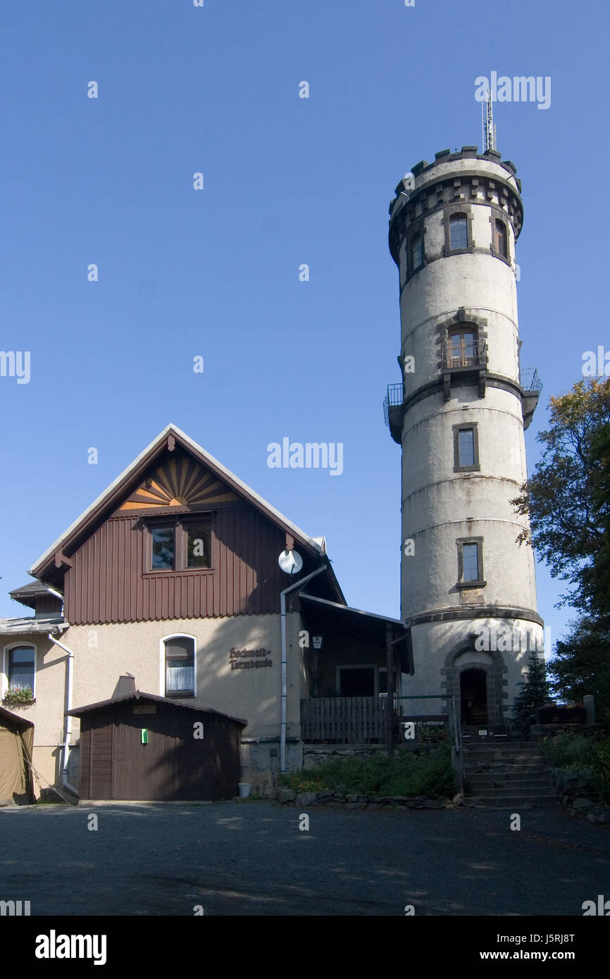 Hochwald Turm baude Stockfoto