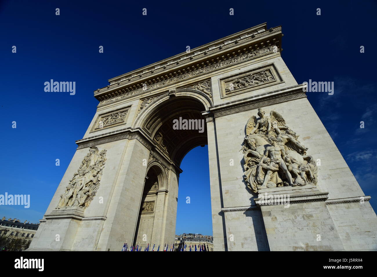 Pont Alexandre III Stockfoto