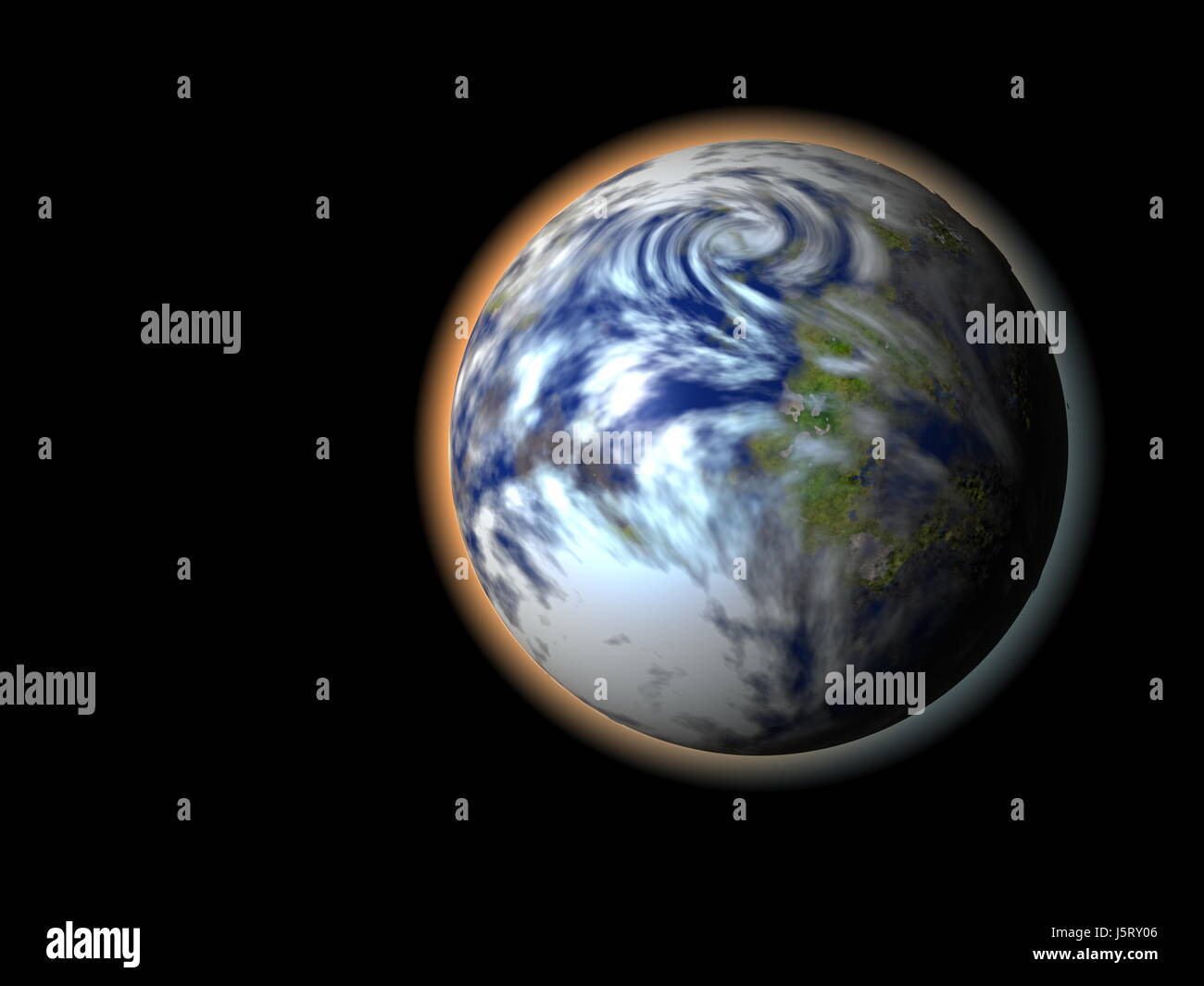Umwelt Enviroment Horizont Universum Atmosphäre Umweltschutz Stockfoto