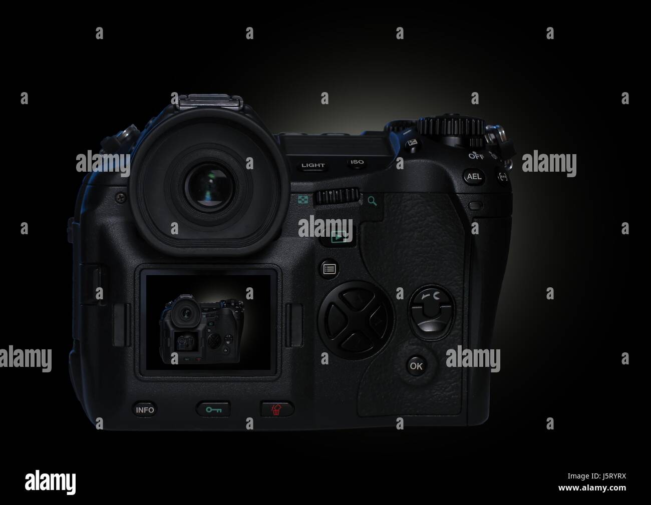 Foto, Kamera, Dichtung, Verschlusszeit, Blende, Sucher, Trigger, Display, lcd Stockfoto