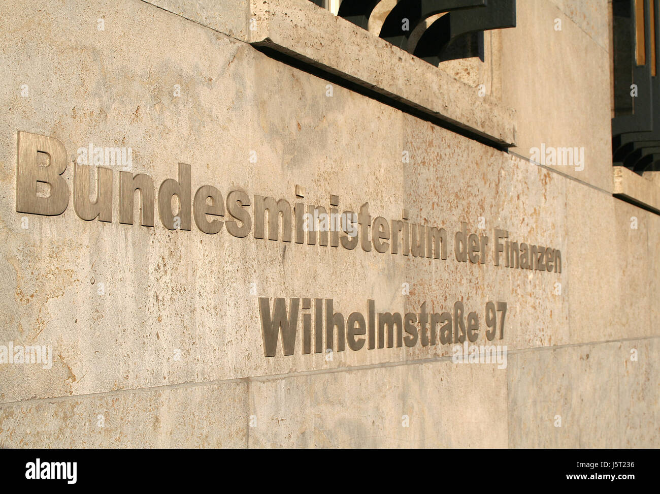 Haushaltsgeräte Berlin Politik steuern Regierungsminister der Finanzen Wirtschaft Ausgaben Stockfoto