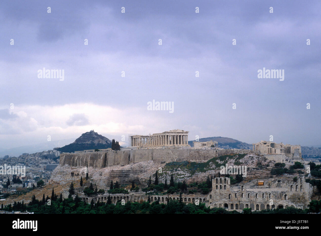 Griechenland Athen Akropolis alte Kultur Griechenland Europa griechischen Stil Stockfoto
