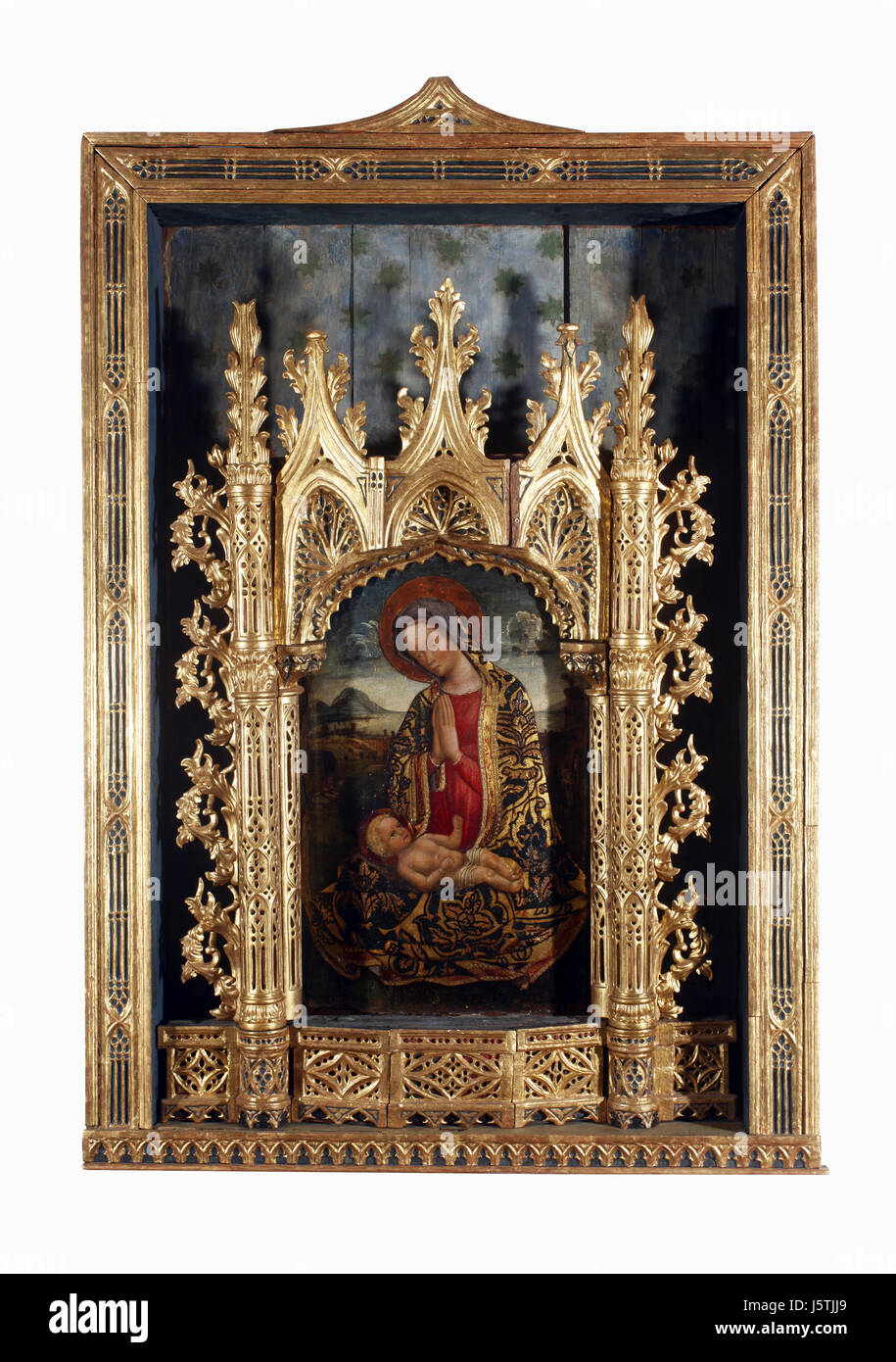 Quirizio da Murano: Madonna mit Kind Stockfoto