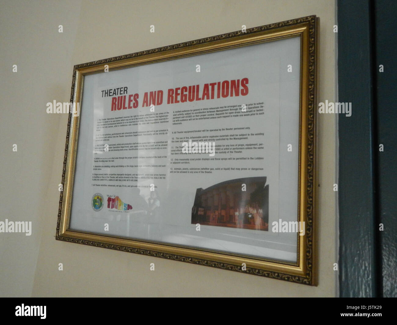 Dieser Eintrag bezieht sich auf verschiedene Orte in Marikina City, Philippinen, darunter Barangays San Roque, J. P. Rizal, V Gomez Street und mehrere Schulen in der Gegend. Stockfoto