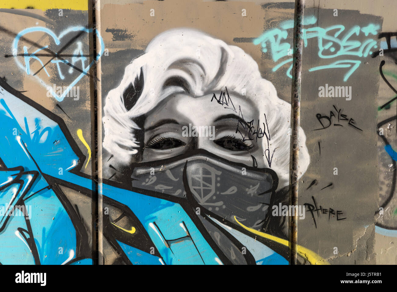 Grafitti Stockfoto