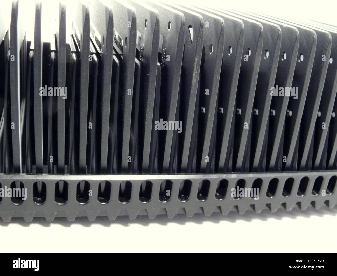 Retro-Filmstreifen Dia Magazin Demonstration Verwahrung zählen positive Foto Stockfoto