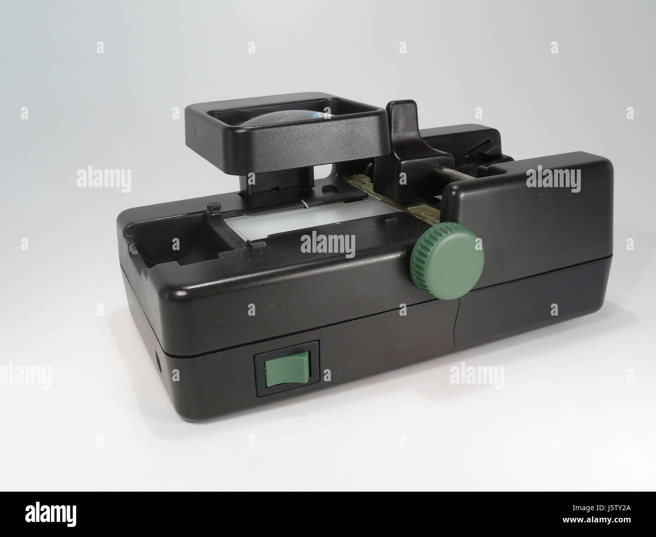 Filmstreifen Dia Magazin Demonstration Verwahrung zählen positive Foto Stockfoto