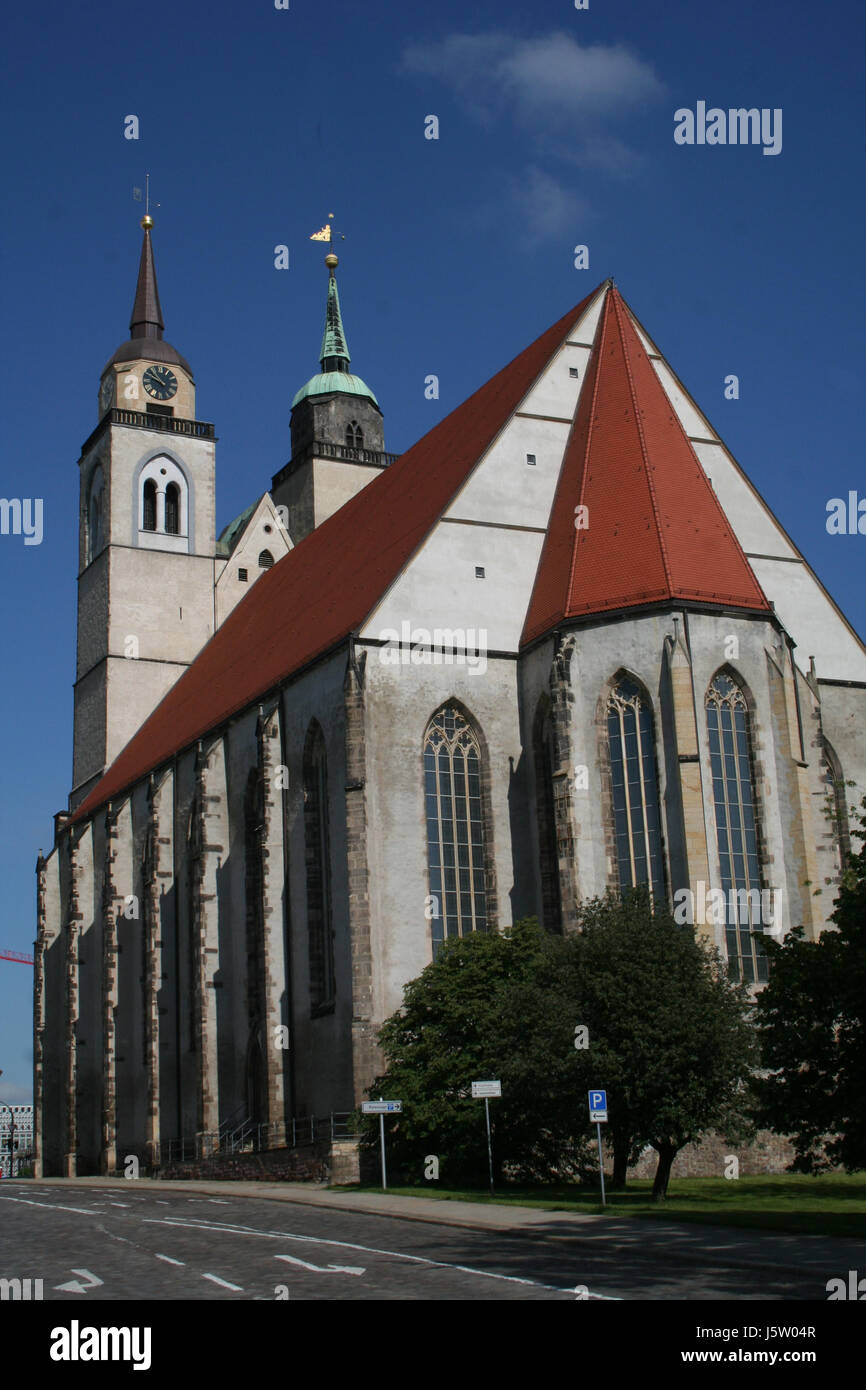 historische Kirche sakrale historische Kirche sakrale Johannes Magdeburg-anhalt Stockfoto
