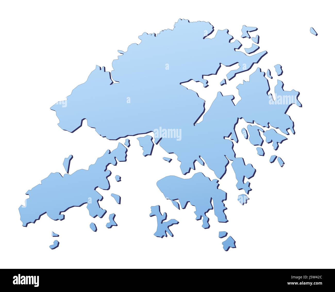 blaue isoliert Karte Atlas der Umriß der Welt Hintergrund Hintergrund Details Stockfoto