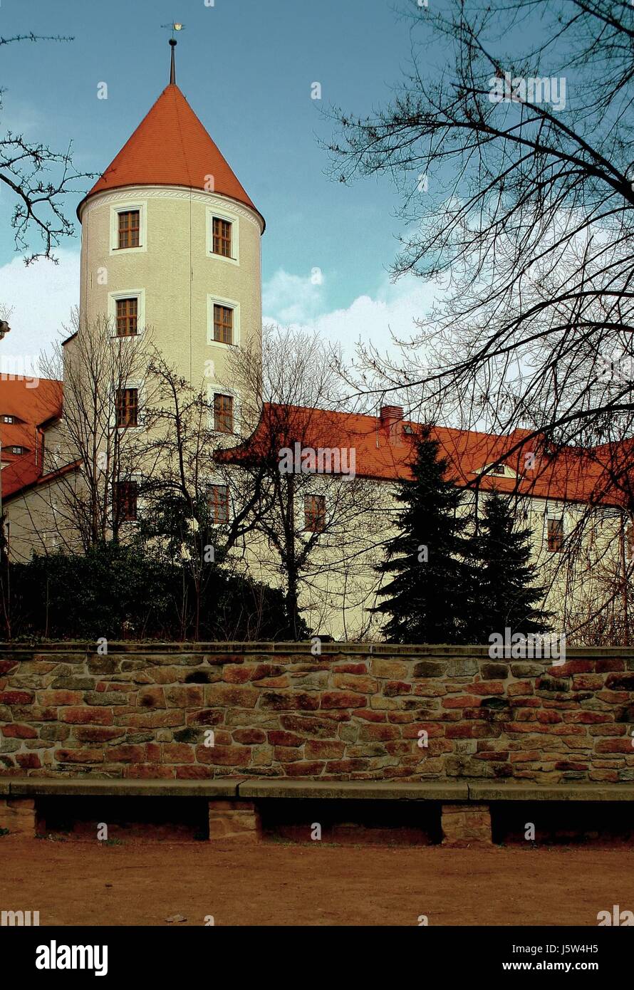 Freudenstein Schloss freiberg Stockfoto