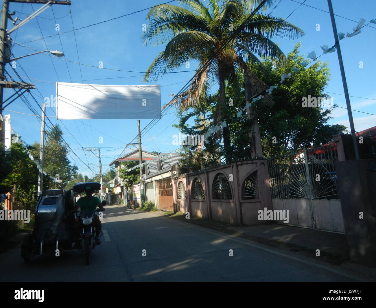 0327 Plaridel Bustos Bulacan Provincial Road General Alejo Santos Highway 22 Stockfoto
