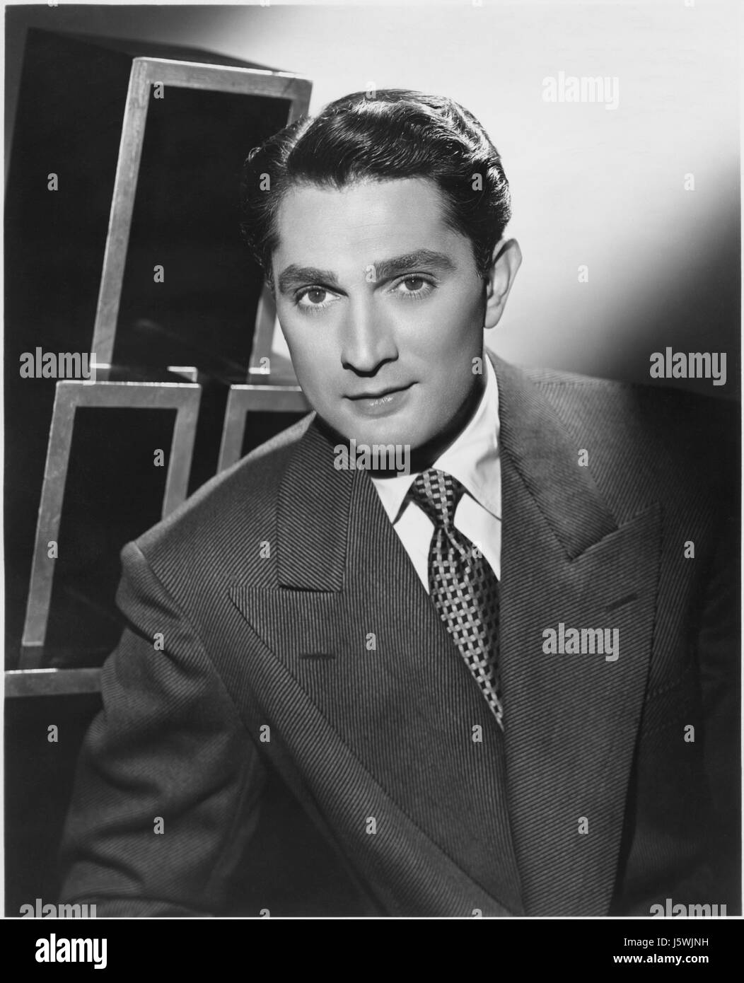 Robert Alda, Portrait, Portrait Werbung für den Film "The Man I Love", 1946 Stockfoto