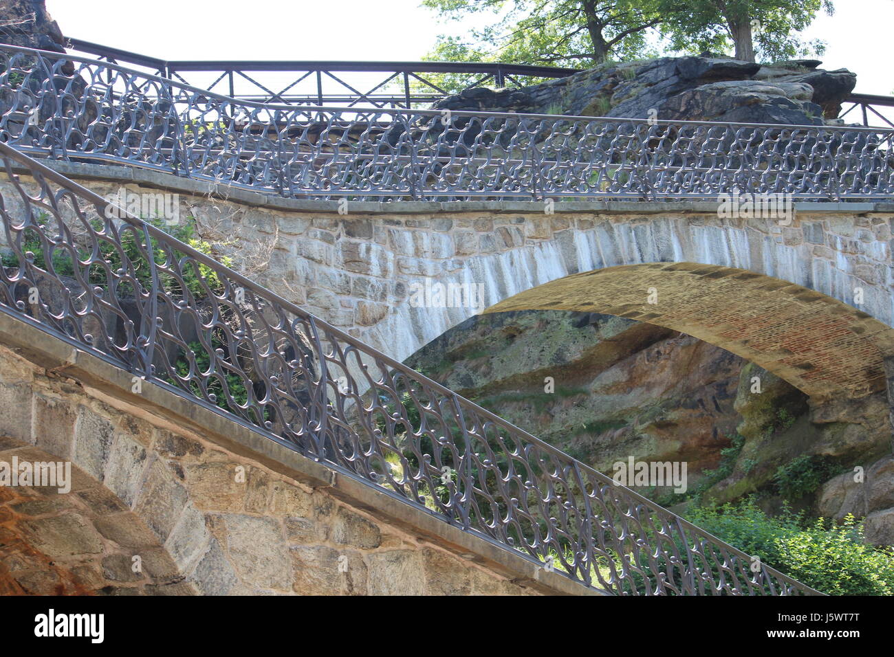 Osten Fairmount Park in Philadelphia Stockfoto