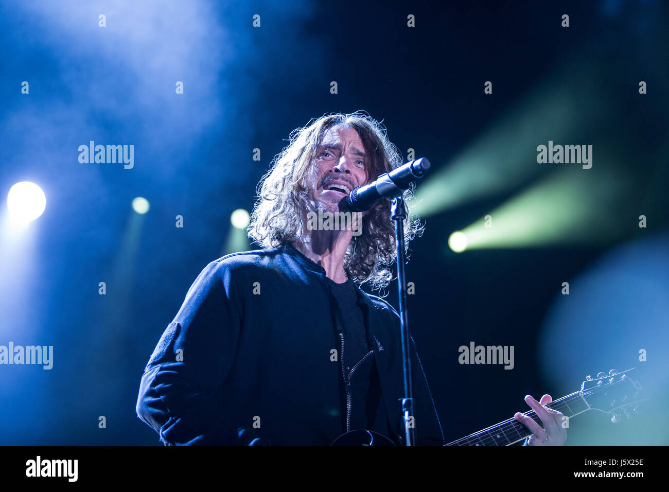 Chris Cornell führt mit Soundgarden in Kitchener, Ontario, Kanada, 11. Juli 2015 Stockfoto