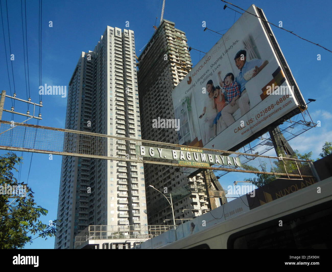 03761 Bagumbayan Libis Eastwood Quezon City Gebäude Streben 10 Stockfoto