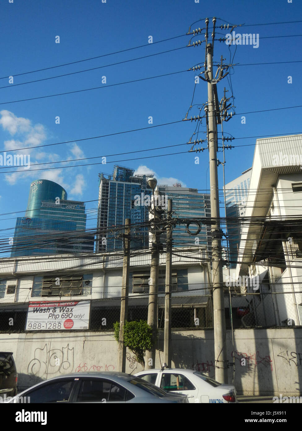 03761 Bagumbayan Libis Eastwood Quezon City Gebäude streben 21 Stockfoto