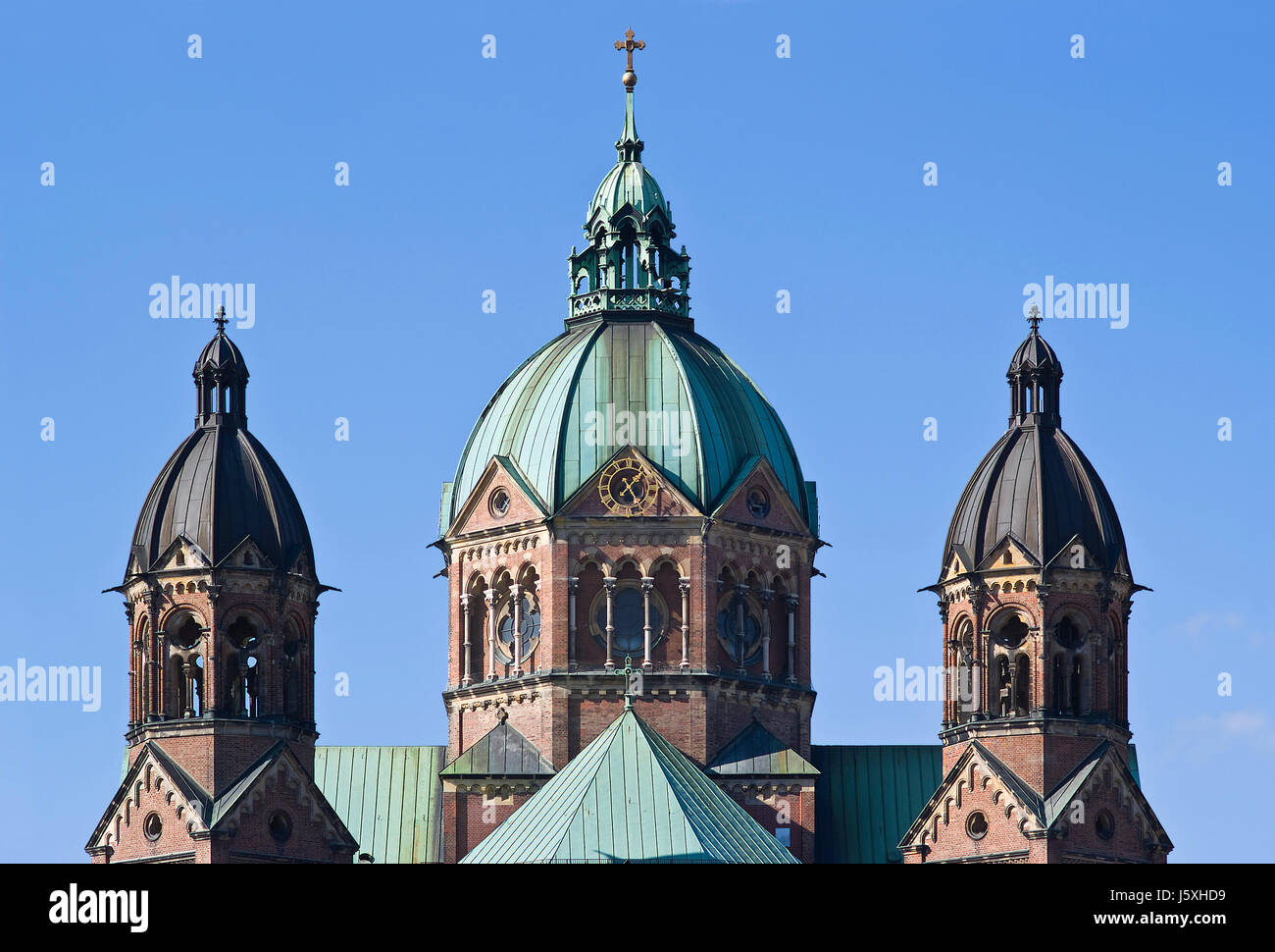 Lukas-Kirche in München Stockfoto