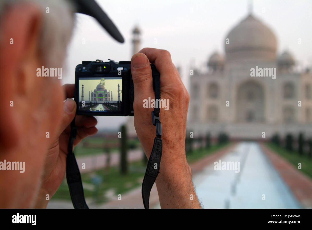 Taj mahal Stockfoto