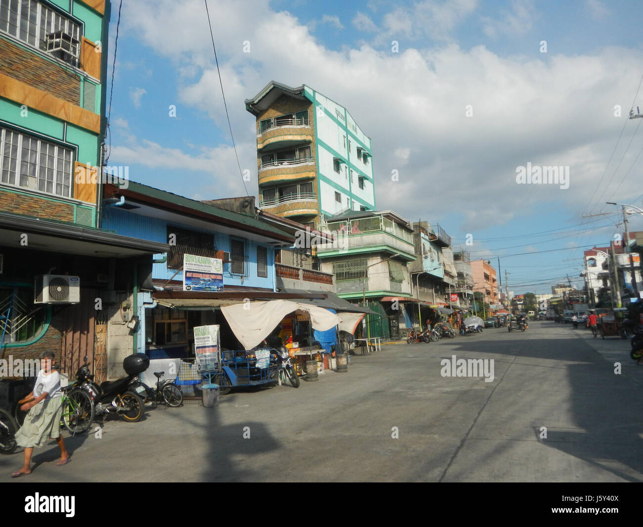 0503 C-34 Straße Capulong Raxabago Straßen Barangays Tondo, Manila Stockfoto