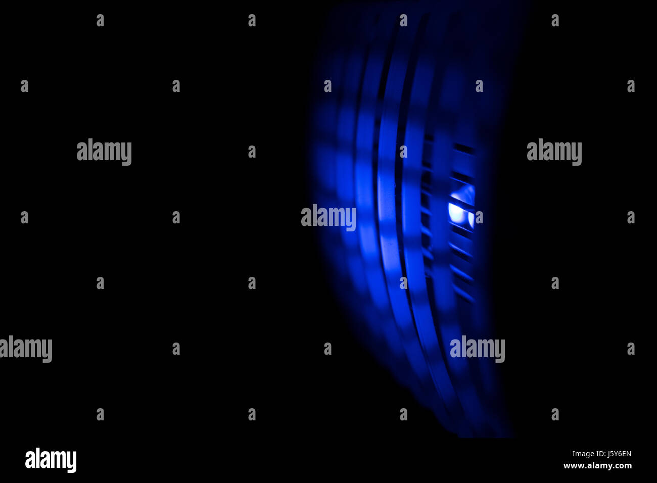 Insect Killer Gerät mit blauem Licht Stockfoto