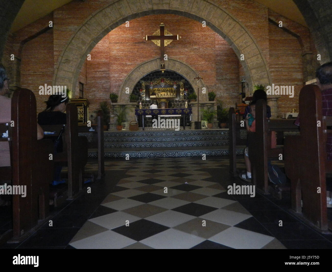 02784 Dayrit David Ancestral Haus Apung Mamacalulu Archdiocesan Schrein Angeles City 13 Stockfoto