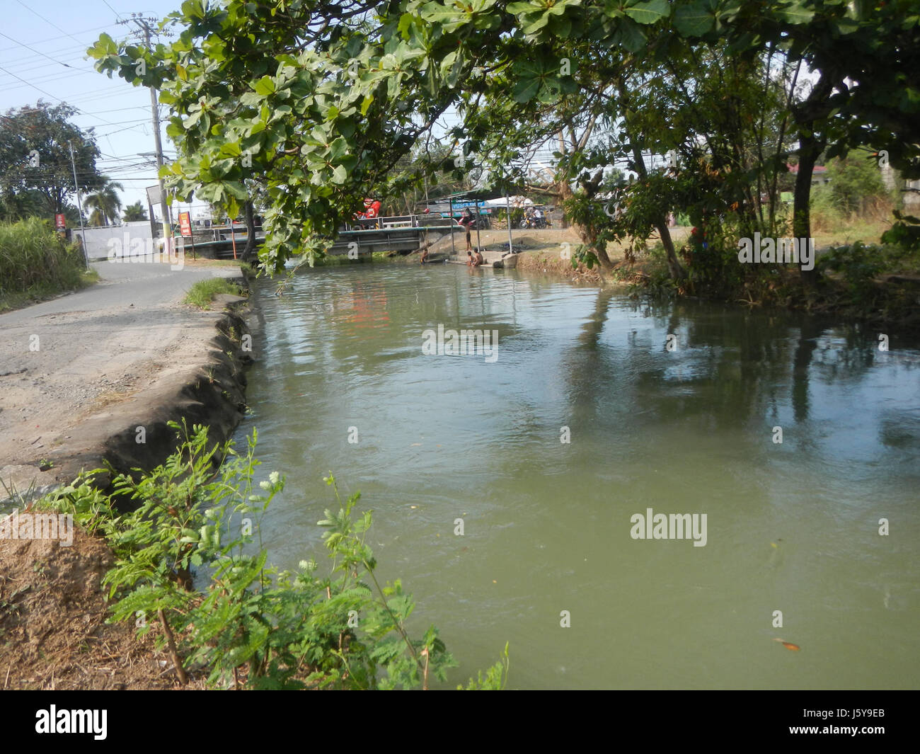 04873 Gouverneur Padilla Santa Ines Agnaya Straßenbrücke Bewässerung Plaridel Bulacan 30 Stockfoto