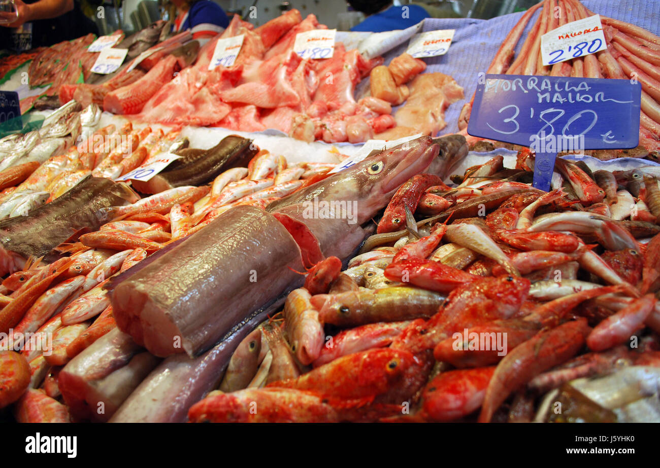 Fischmarkt 0266 Stockfoto