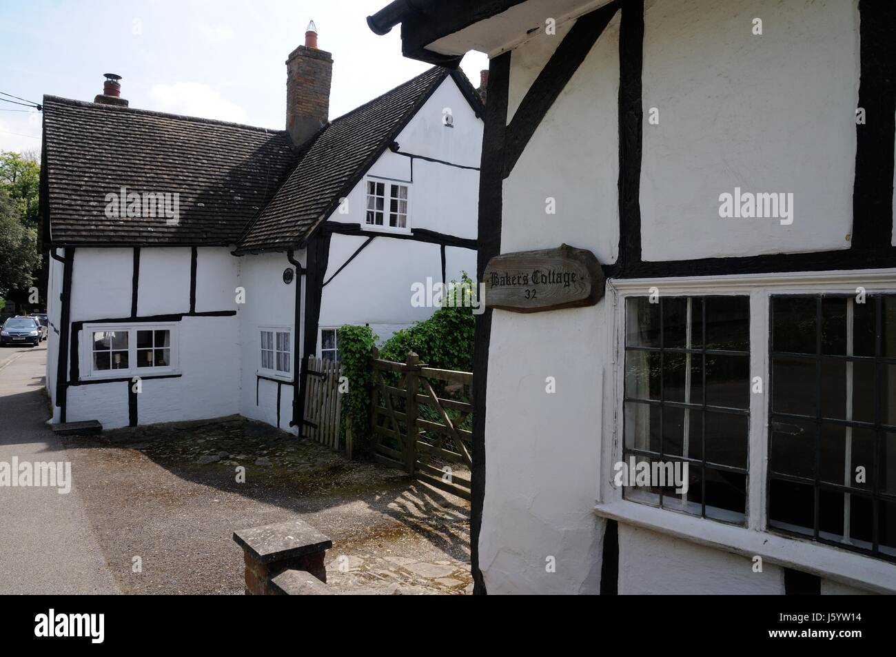 Bäcker Cottage, Quainton, Buckinghamshire Stockfoto