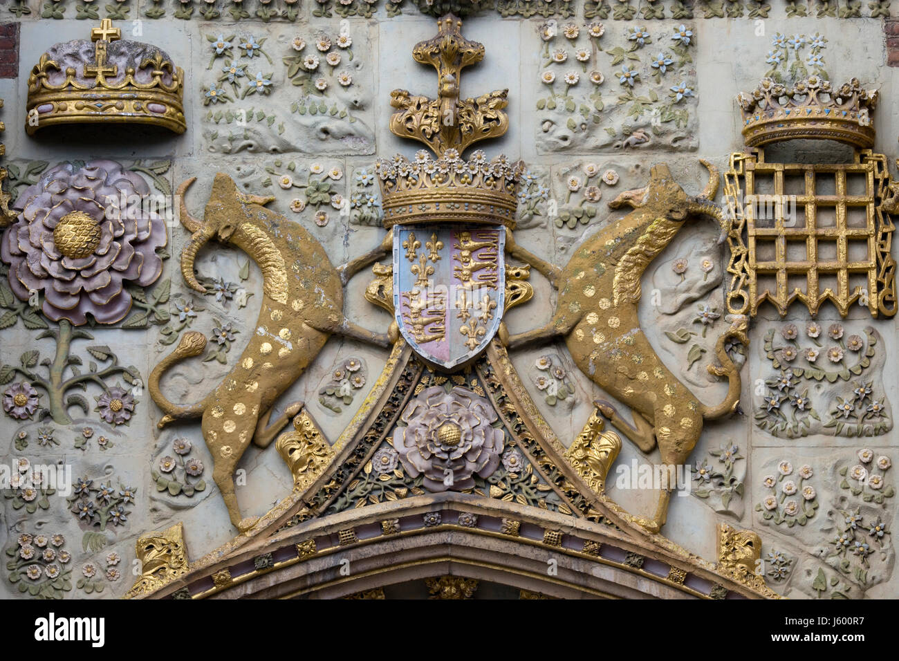 St. Johns College in Cambridge Stockfoto