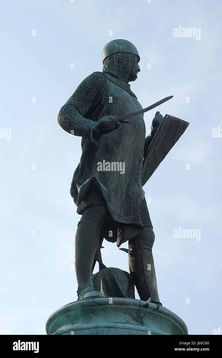 Ludwigsbrunnen in ingolstadt Stockfoto