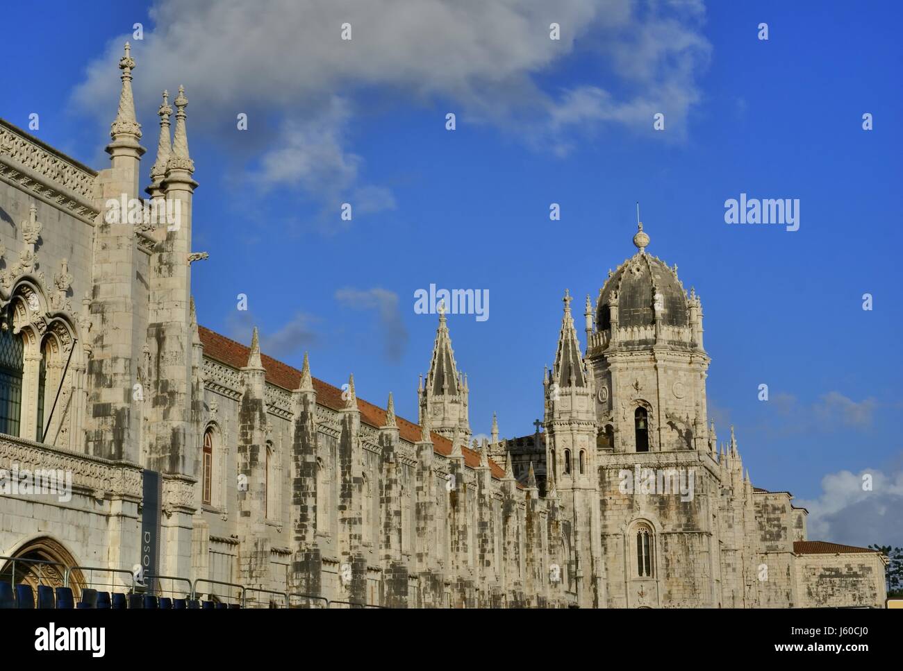 Turm der Kirche Portugal Lissabon Kloster gotischen Turm Religion Klosterkirche Stockfoto