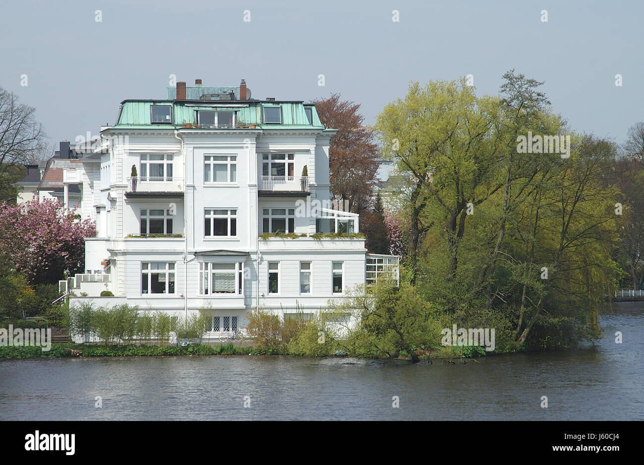 Luxusvilla In Hamburg An Der Aussenalster Stockfotos Und Bilder Kaufen Alamy