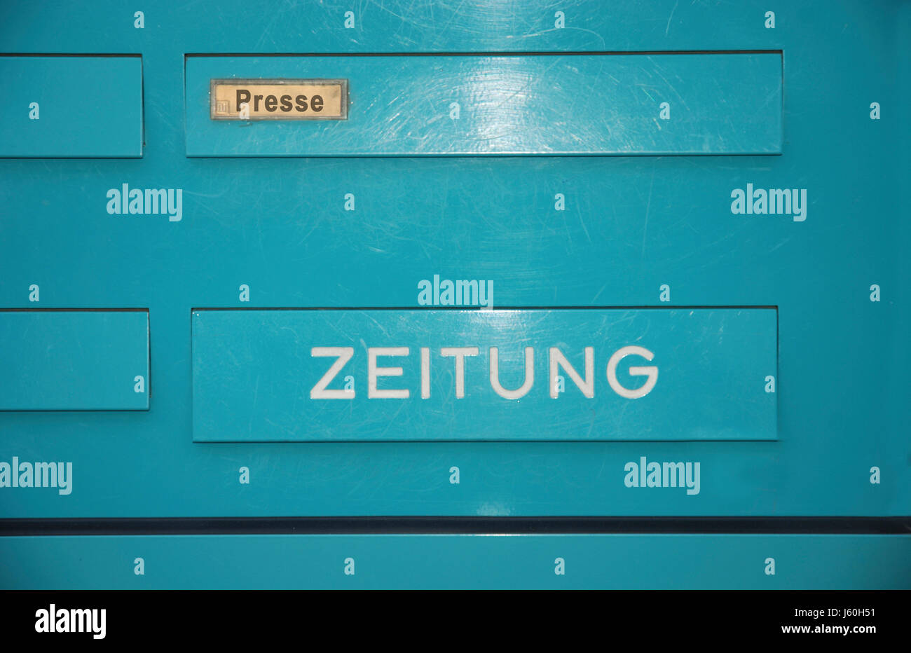 Pressefreiheit Stockfoto